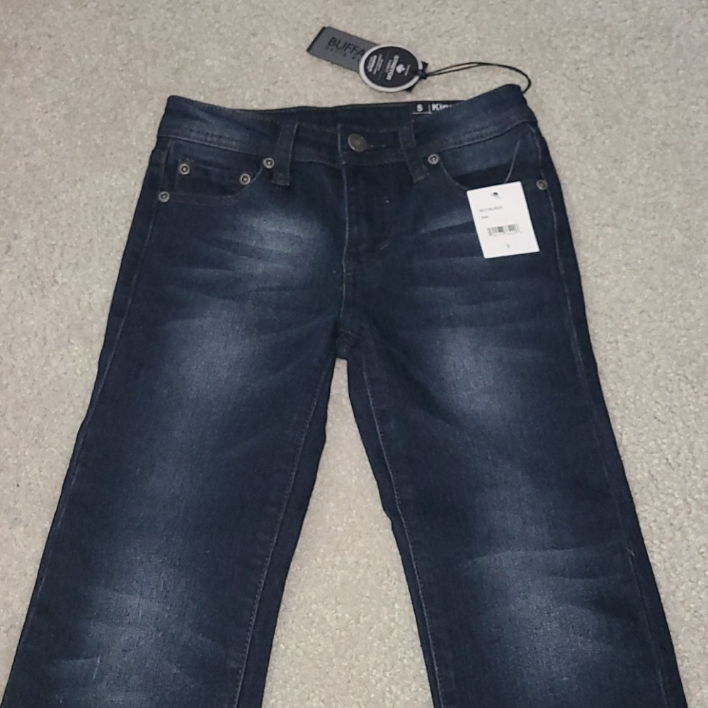 Boys dark blue jeans
